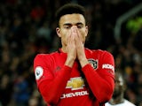 Manchester United's Mason Greenwood looks dejected after a missed chance on December 4, 2019