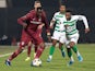 CFR Cluj's Lacina Traore in action with Celtic's Boli Bolingoli-Mbombo on December 12, 2019