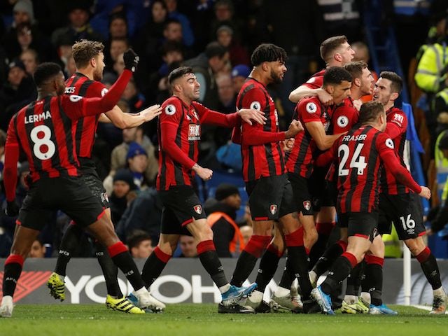 Bournemouth end losing run with shock win at Chelsea
