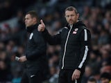 Millwall's manager Gary Rowett reacts on December 14, 2019