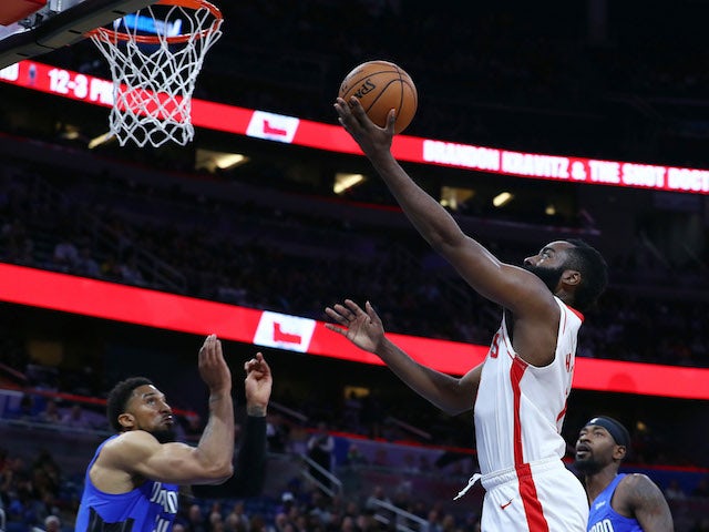 NBA roundup: James Harden stars again as Houston Rockets beat Orlando Magic