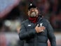 Liverpool boss Jurgen Klopp celebrates on December 10, 2019