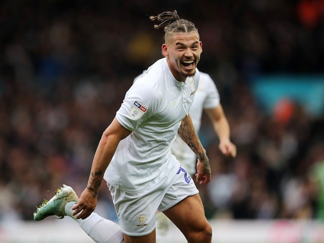 Kalvin Phillips in action for Leeds United on October 23, 2019