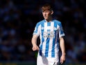 Matty Daly in action for Huddersfield Town in April 2019