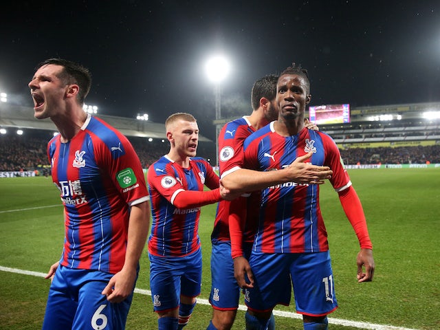 Wilfried Zaha rescues Crystal Palace draw against rivals Brighton