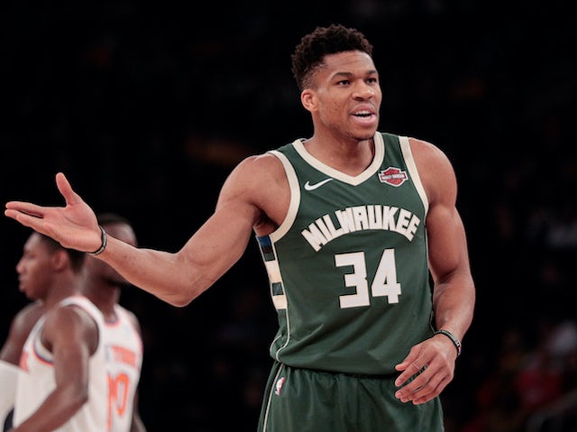 NBA roundup: Giannis Antetokounmpo leads Milwaukee Bucks past New York Knicks