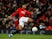 Marcus Rashford shoots for Manchester United on December 18, 2019