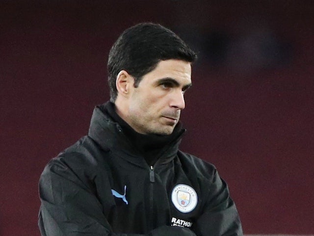 Mikel Arteta to travel with Man City for EFL Cup quarter-final amid Arsenal link