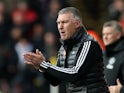 Watford boss Nigel Pearson pictured during the Premier League clash against Manchester United on December 22, 2019