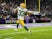 Green Bay Packers running back Aaron Jones (33) carries the ball for a touchdown during the third quarter against the Minnesota Vikings at U.S. Bank Stadium on December 24, 2019