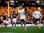 Fulham's Bobby Decordova-Reid celebrates scoring their first goal on December 29, 2019
