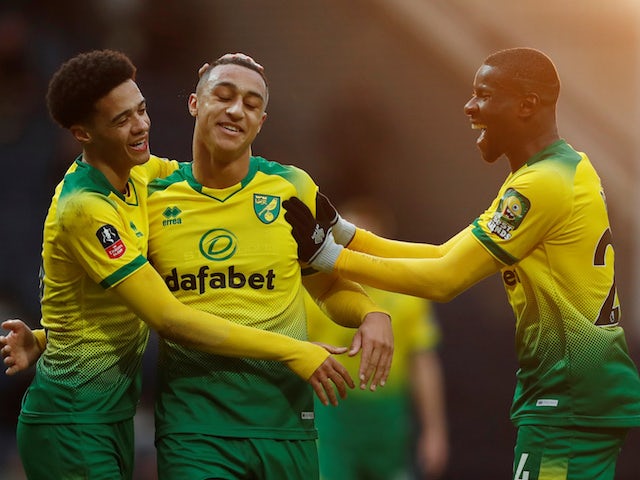 Adam Idah hat-trick fires Norwich into FA Cup fourth round