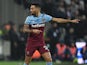 Ryan Fredericks in action for West Ham on January 1, 2019