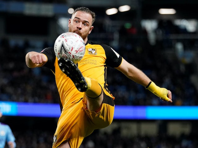 Pope pleased to 'shut a few people up' after Port Vale goal at Manchester City
