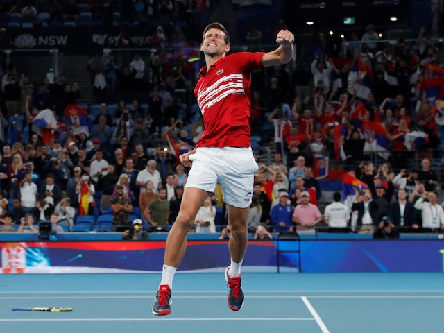 Novak Djokovic beats Rafael Nadal as Serbia defeat Spain in ATP Cup final