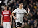 Fulham's Anthony Knockaert celebrates scoring their first goal on January 17, 2020