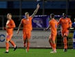 Cardiff City's Aden Flint celebrates scoring their third goal on January 15, 2020