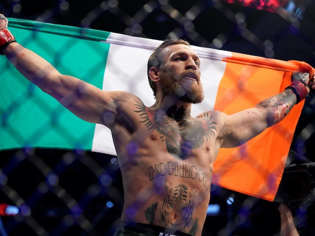 Conor McGregor takes 40 seconds for victory on UFC return