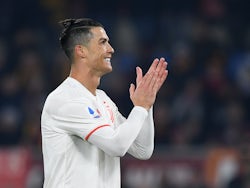 Cristiano Ronaldo in action for Juventus on January 12, 2020