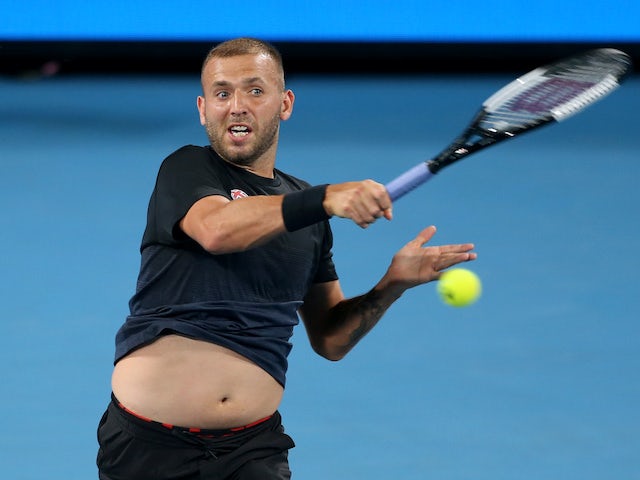 Dan Evans dismisses weight jibes from 