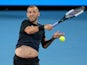 Dan Evans in action on January 5, 2020