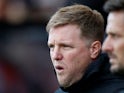 Bournemouth boss Eddie Howe sees something he doesn't like on January 12, 2020