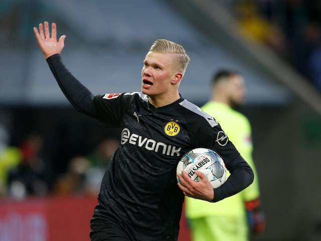 Result: Erling Braut Haaland makes Dortmund debut with hat-trick