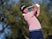 Grayson Murray plays his shot from the ninth tee during the first round of The American Express golf tournament on the Stadium Course at PGA West on January 16, 2020