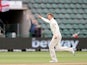 England's Joe Root celebrates taking the wicket of South Africa's Pieter Malan on January 19, 2020