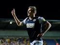 Jon Dadi Bodvarsson in action for Millwall on August 27, 2019