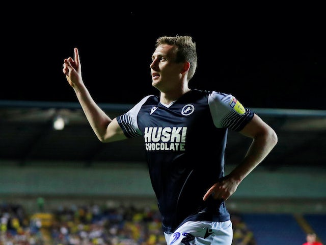 Jon Dadi Bodvarsson in action for Millwall on August 27, 2019