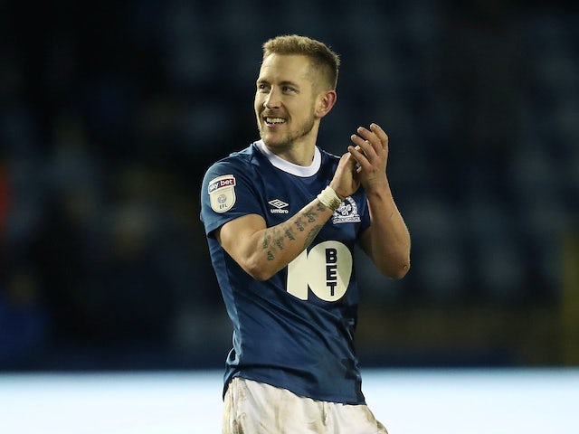 Lewis Holtby in action for Blackburn Rovers on January 18, 2020