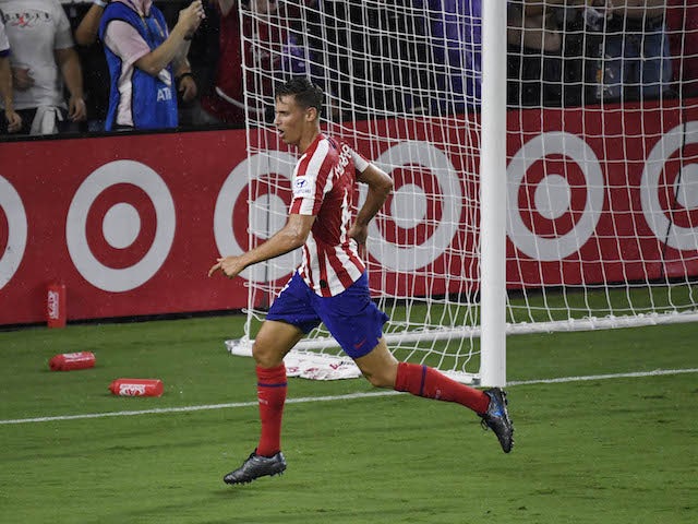 Atletico Madrid midfielder Marcos Llorente pictured in July 2019