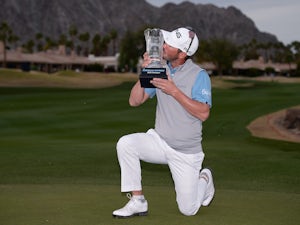 Andrew Landry finishes with two birdies to take The American Express title