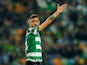 Bruno Fernandes in action for Sporting on January 17, 2020