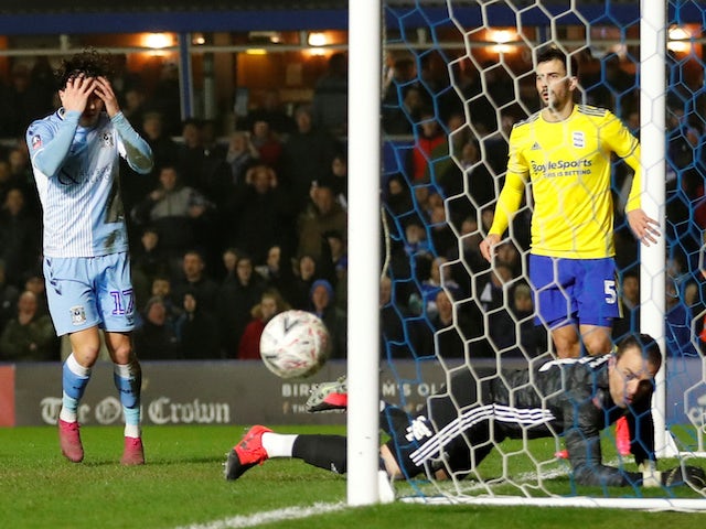 Coventry earn FA Cup replay against landlords Birmingham