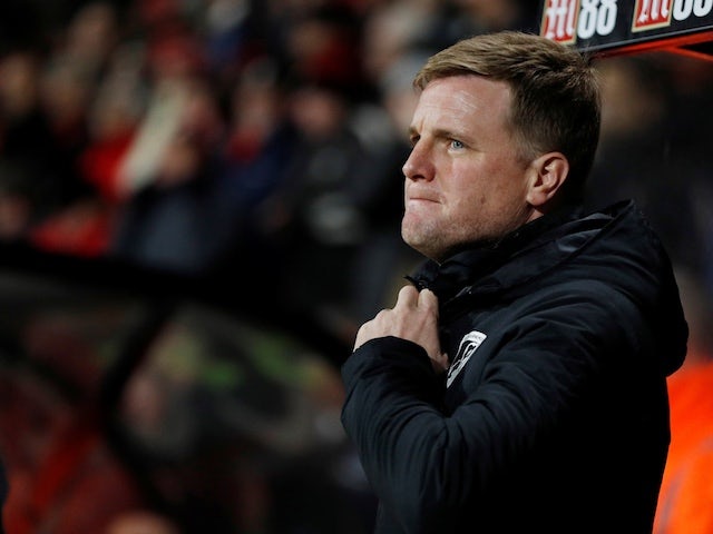 Bournemouth manager Eddie Howe before the match on January 21, 2020