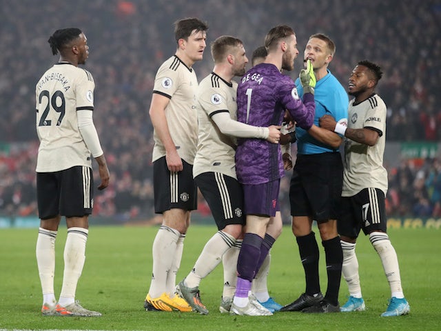 Manchester United charged for incident during Liverpool defeat