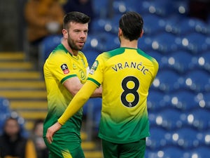 Norwich oust Burnley to reach FA Cup fifth round