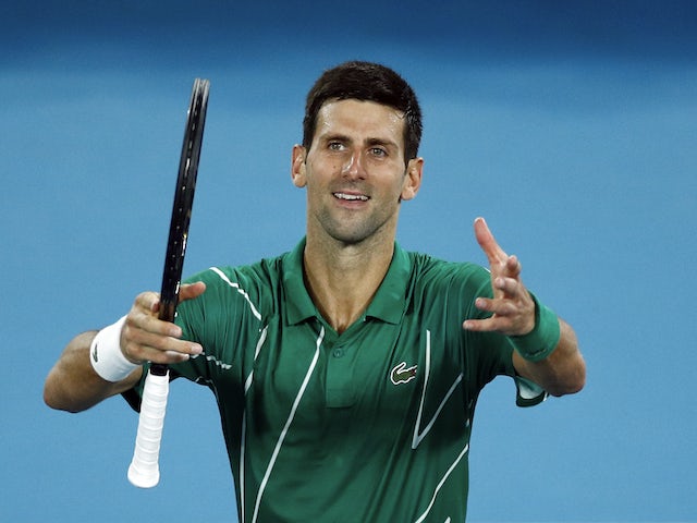 Result: Djokovic drops set but sails into second round