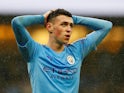 Manchester City's Phil Foden reacts on January 26, 2020