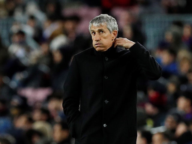 Setien confident Real Madrid will drop points