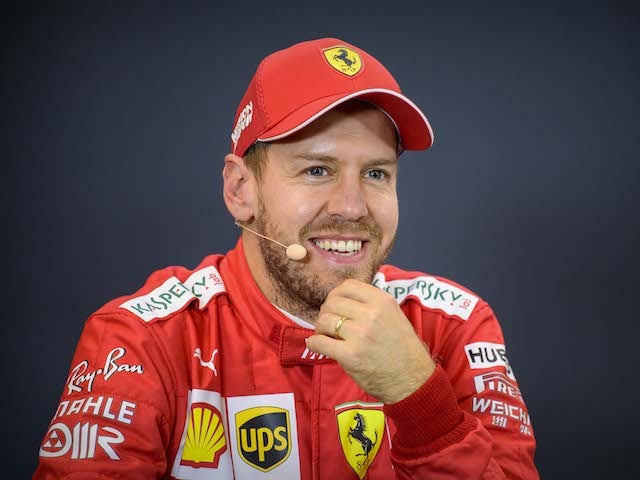 Vettel denies being Ferrari 'number 2'