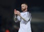 Wayne Rooney in action for Derby County on January 24, 2020