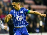 Antonee Robinson in action for Wigan on December 26, 2019