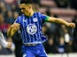 Antonee Robinson in action for Wigan on December 26, 2019