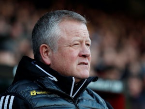 Sheffield United boss Chris Wilder: "We're in a great position"