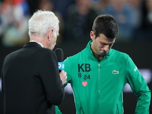 Novak Djokovic pays emotional tribute to Kobe Bryant after beating Milos Raonic