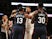 Memphis Grizzlies center Jonas Valanciunas (17) and New York Knicks forward Marcus Morris Sr. (13) and forward Julius Randle (30) push and shove during an altercation during the second half at Madison Square Garden on January 30, 2020