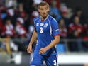 Holmar Orn Eyjolfsson in action for Iceland in June 2011
